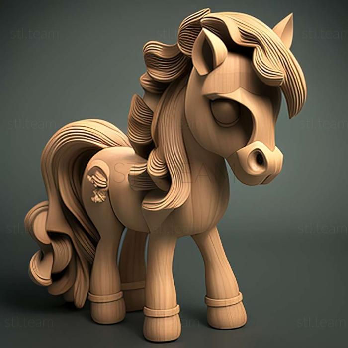 3D model my little pony (STL)